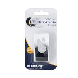 KORBOND 200m Professional BLACK Transparent Thread Clear Invisible Sewing  110869